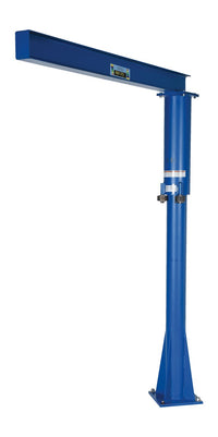 Thumbnail for 600-lbs Capacity Floor-Mounted Jib Crane
