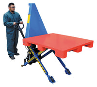 Thumbnail for Steel Dual Power Tote Lifter Charger 67 In. x 26-3/4 In. x 50-1/2 In. 2200 Lb. Capacity Blue