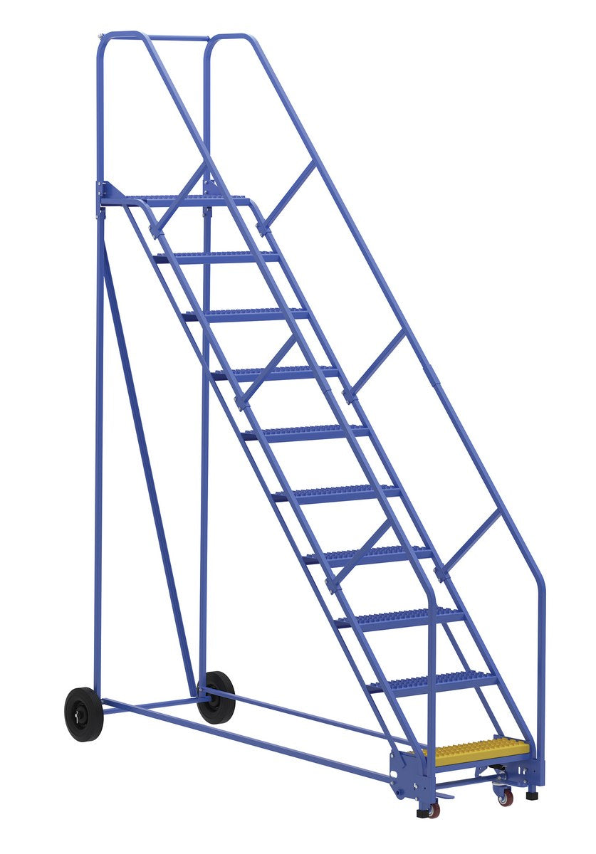 WAREHOUSE LADDER 50 DEG GRIP 10 STP 14IN