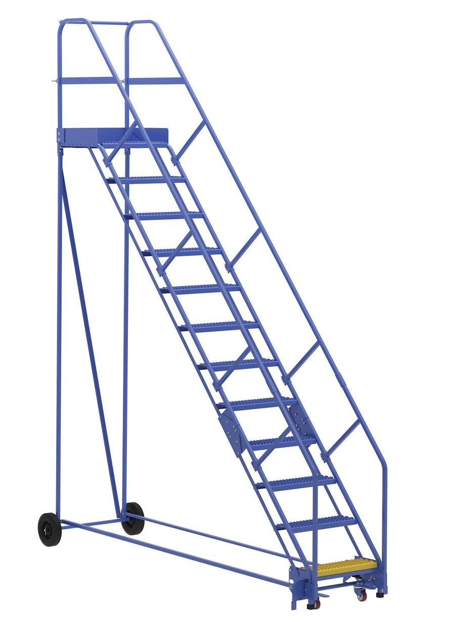 WAREHOUSE LADDER 50 DEG GRIP 12 STP 21IN
