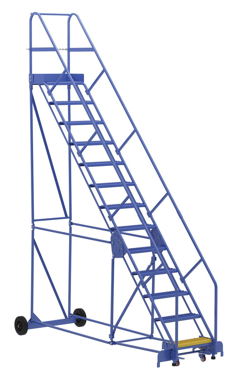 WAREHOUSE LADDER 50 DEG GRIP 13 STP 14IN