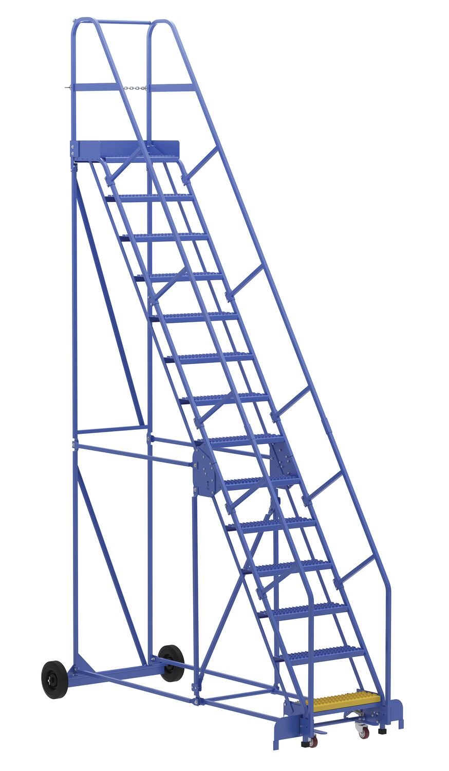 WAREHOUSE LADDER 58 DEG GRIP 14 STP 14IN