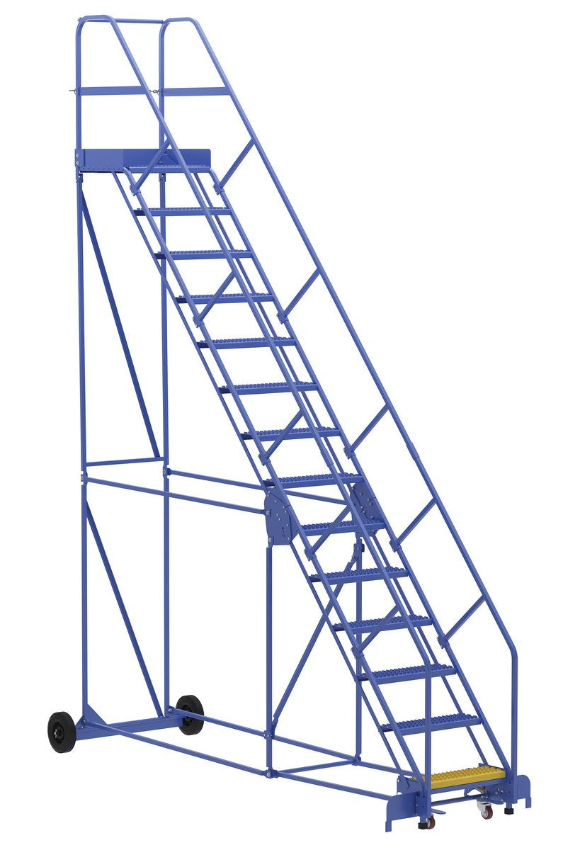 WAREHOUSE LADDER 50 DEG GRIP 14 STP 21IN