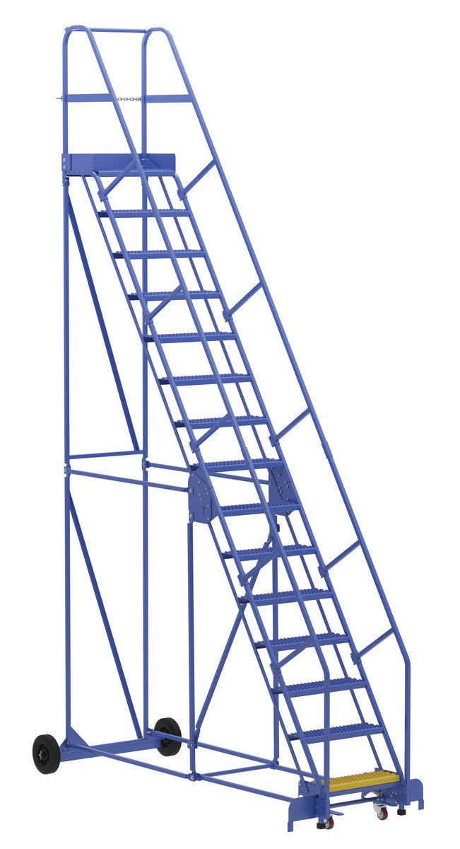 WAREHOUSE LADDER 58 DEG GRIP 15 STP 14IN