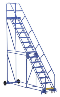 Thumbnail for WAREHOUSE LADDER 50 DEG GRIP 15 STP 21IN