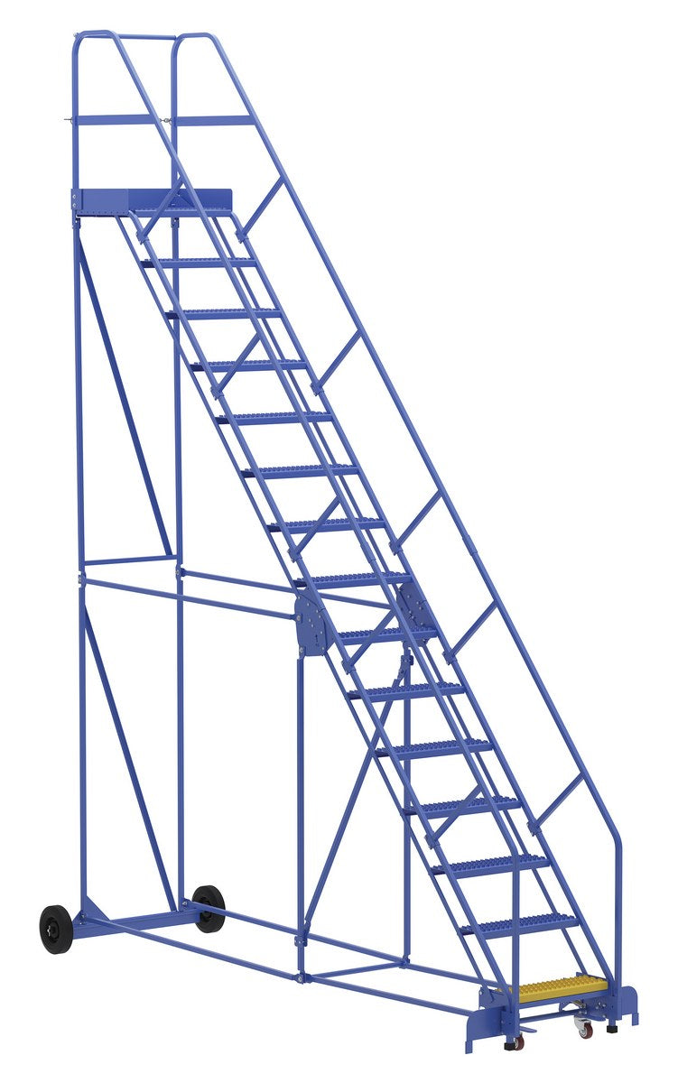 WAREHOUSE LADDER 50 DEG GRIP 15 STP 21IN