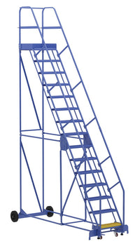 Thumbnail for WAREHOUSE LADDER 58 DEG GRIP 15 STP 21IN