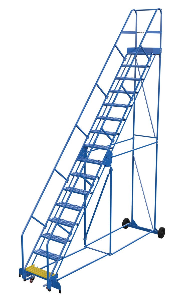 WAREHOUSE LADDER 50 DEG GRIP 16 STP 14IN