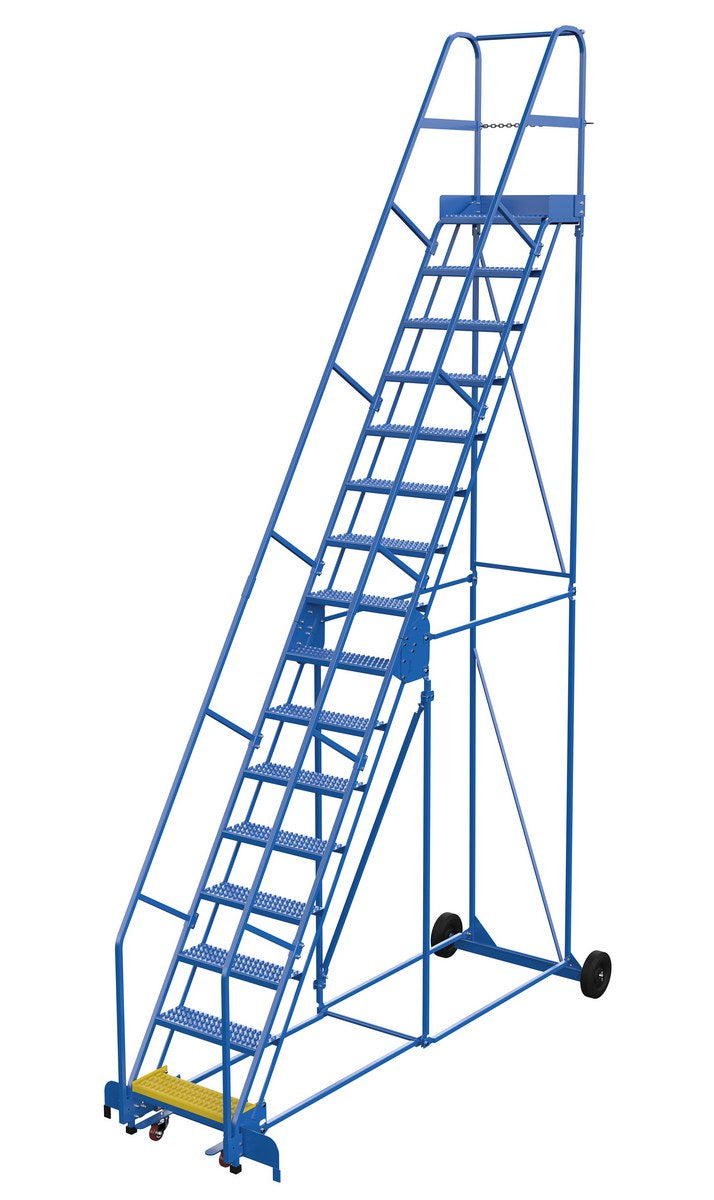 WAREHOUSE LADDER 58 DEG GRIP 16 STP 14IN