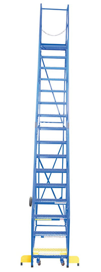 Thumbnail for WAREHOUSE LADDER 58 DEG GRIP 16 STP 21IN