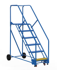 Thumbnail for WAREHOUSE LADDER 50 DEG GRIP 6 STP 21 IN