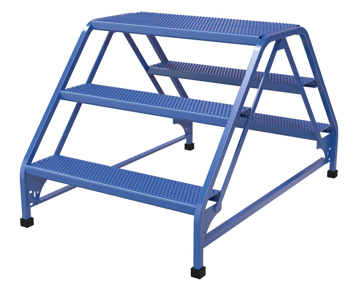 DOUBLE SIDED LADDER 3 STEP 32W PERF