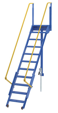 Thumbnail for FOLDING MEZZANINE LADDER 108 IN