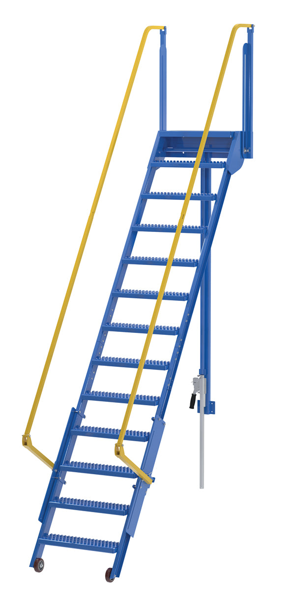 FOLDING MEZZANINE LADDER 120 IN