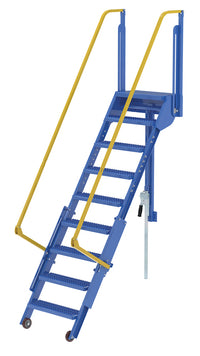 Thumbnail for FOLDING MEZZANINE LADDER 84 IN