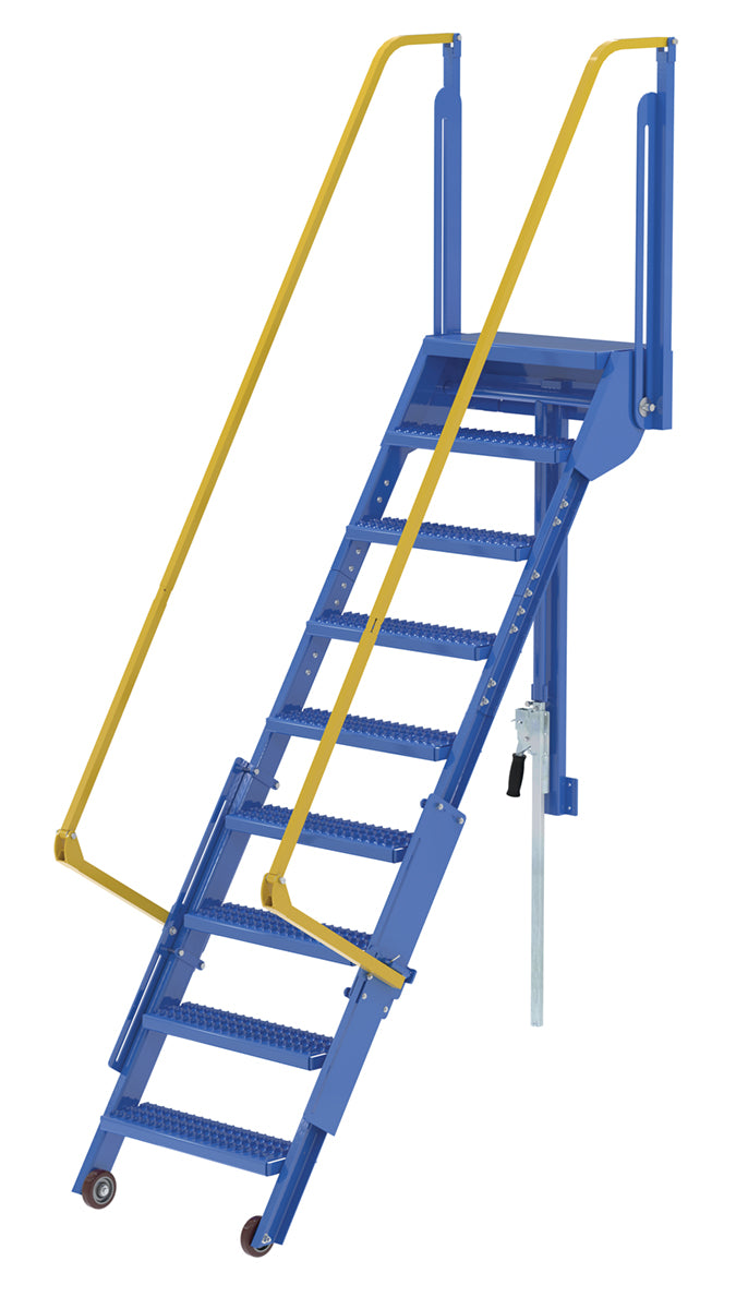 FOLDING MEZZANINE LADDER 84 IN