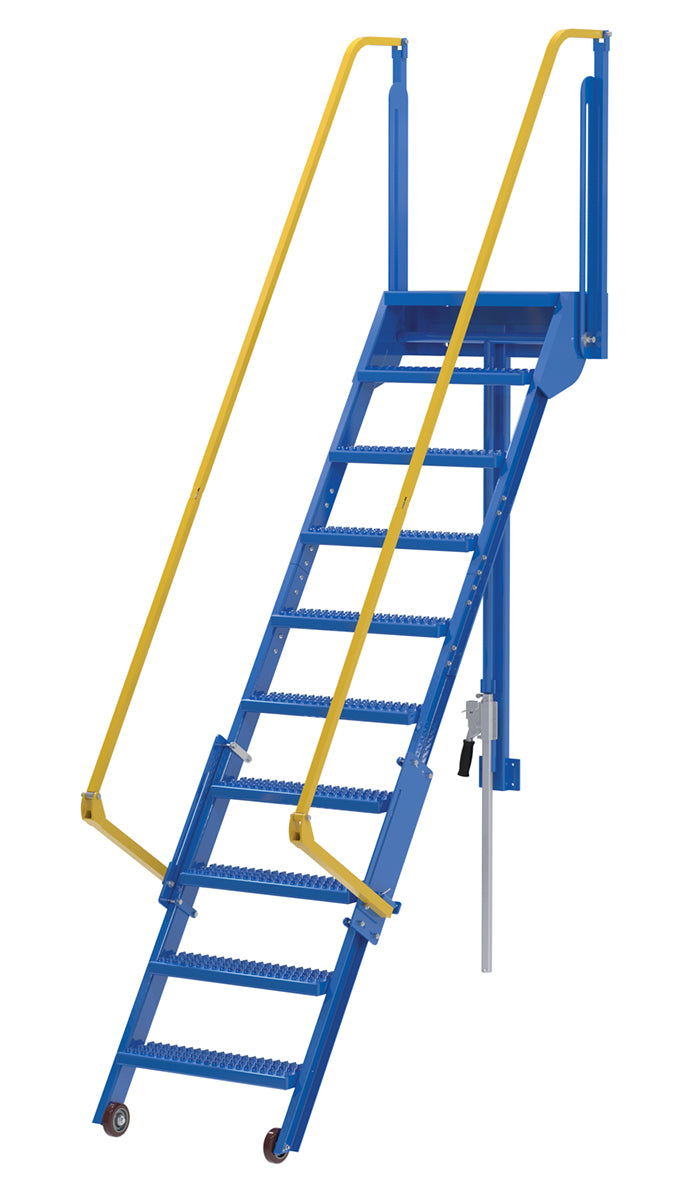 FOLDING MEZZANINE LADDER 96 IN