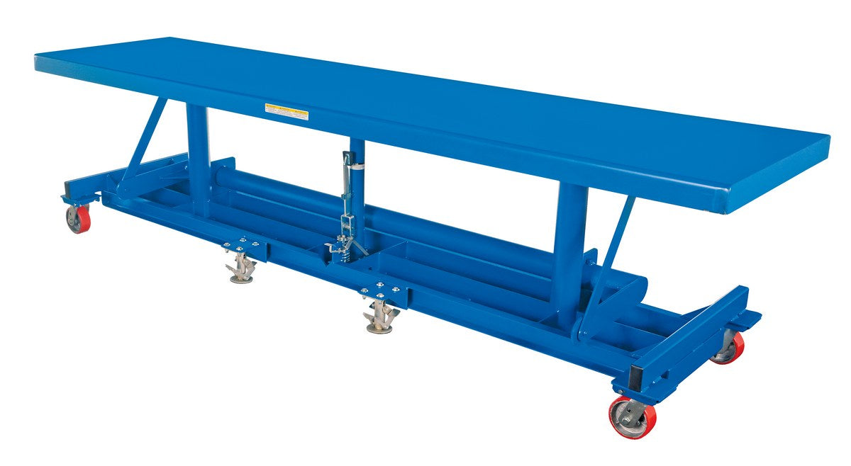30" x 120" Long Deck Cart
