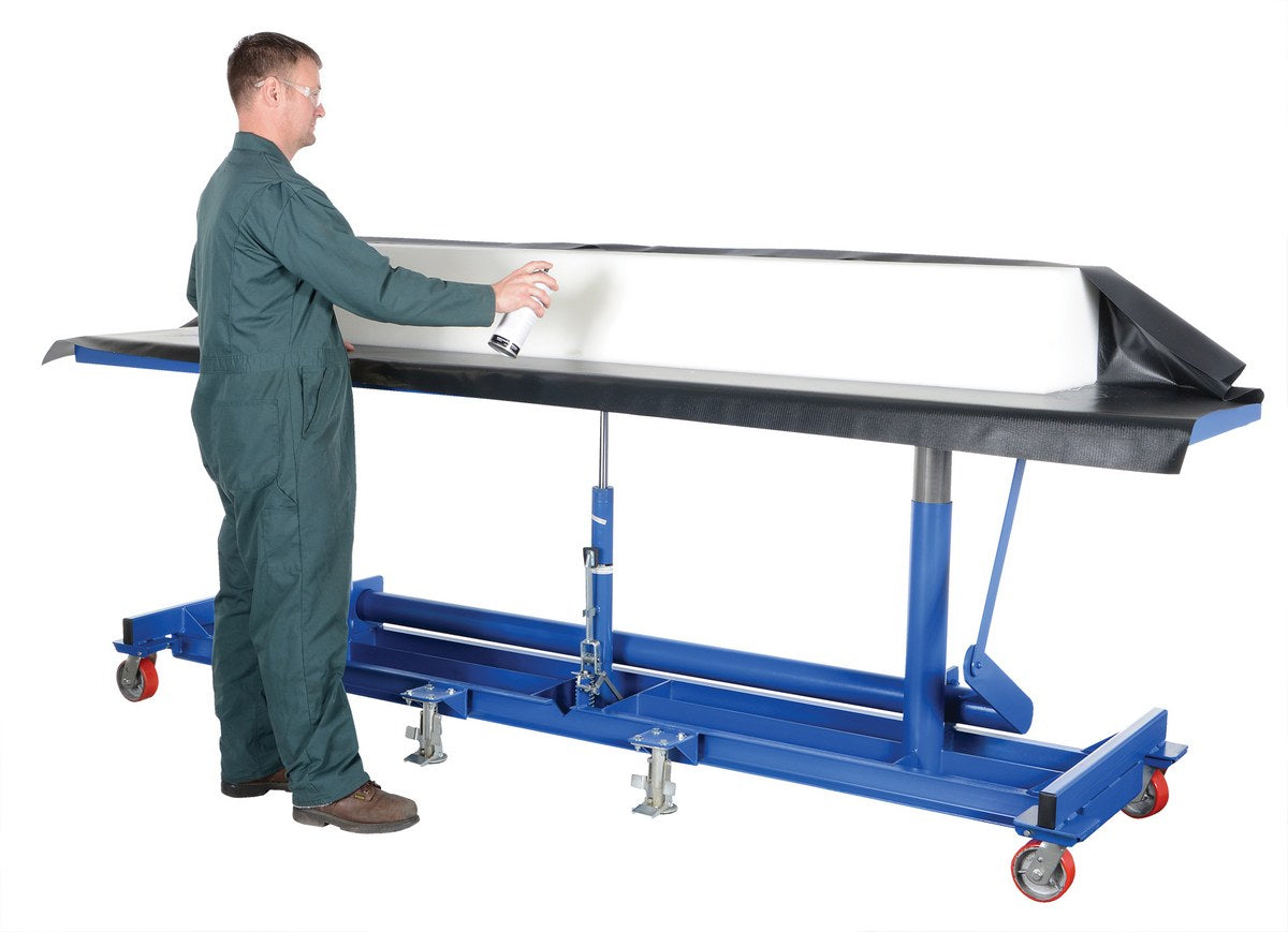 30" x 120" Long Deck Cart