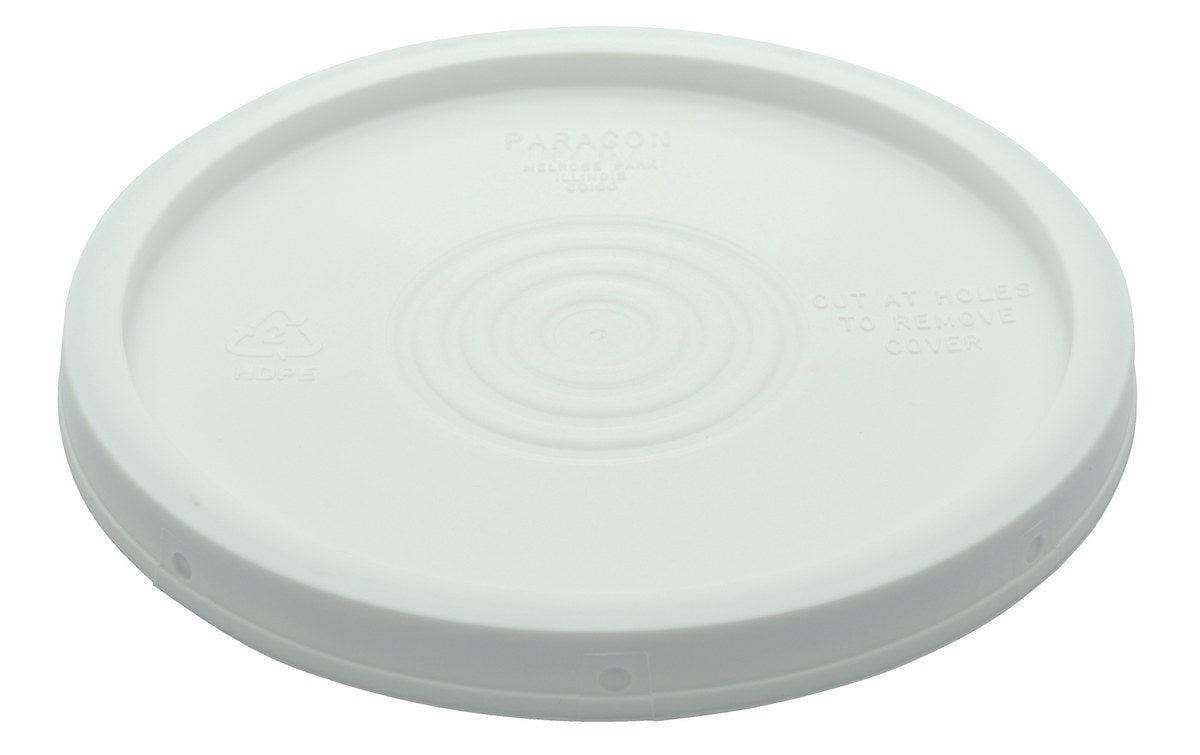 Standard Lid 3.5, 5, 6 Gal Pail - White