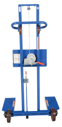 Thumbnail for Vestil Steel Low Profile Winched Lite Load Lift