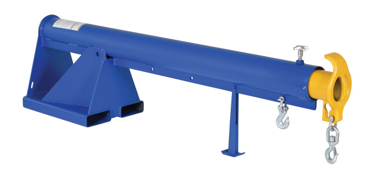 4,000-lbs Capacity Telescoping Lift Master Boom w/ 11" Fork Pocket Centers