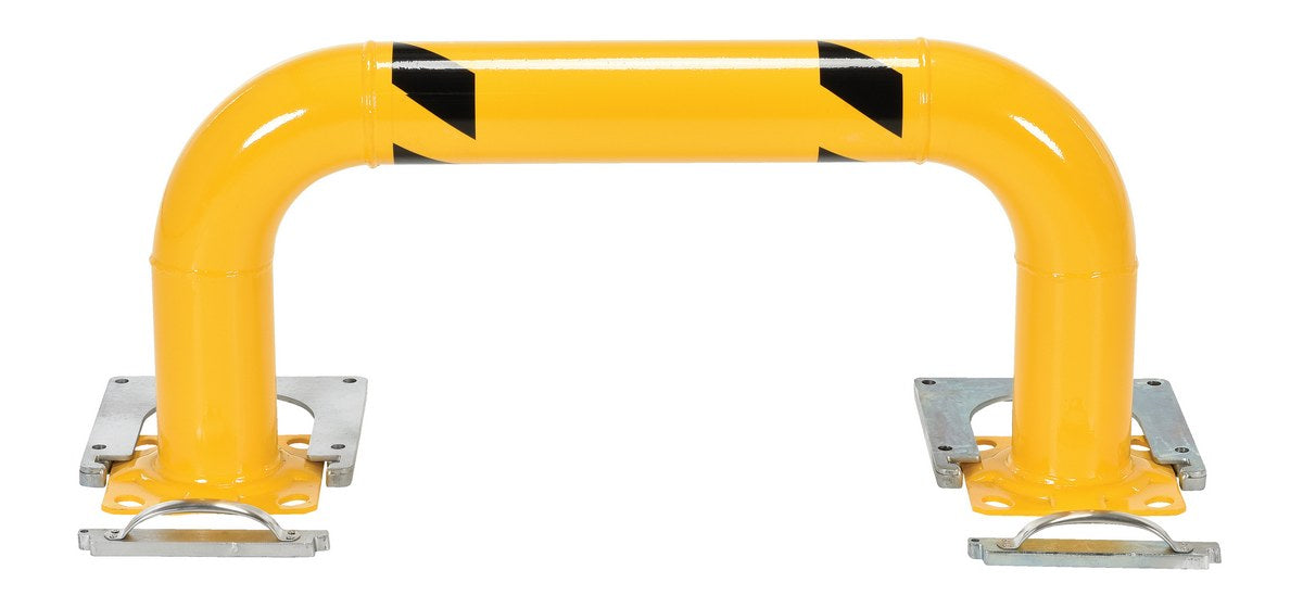 36"L x 16"H Removable Low Profile Rack Guard - 4.25" Dia