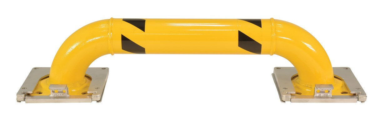 36"L x 9"H Removable Low Profile Rack Guard - 4.25" Dia