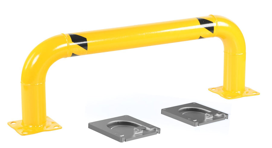 48"L x 16"H  Removable Low Profile Rack Guard - 4.25" Dia