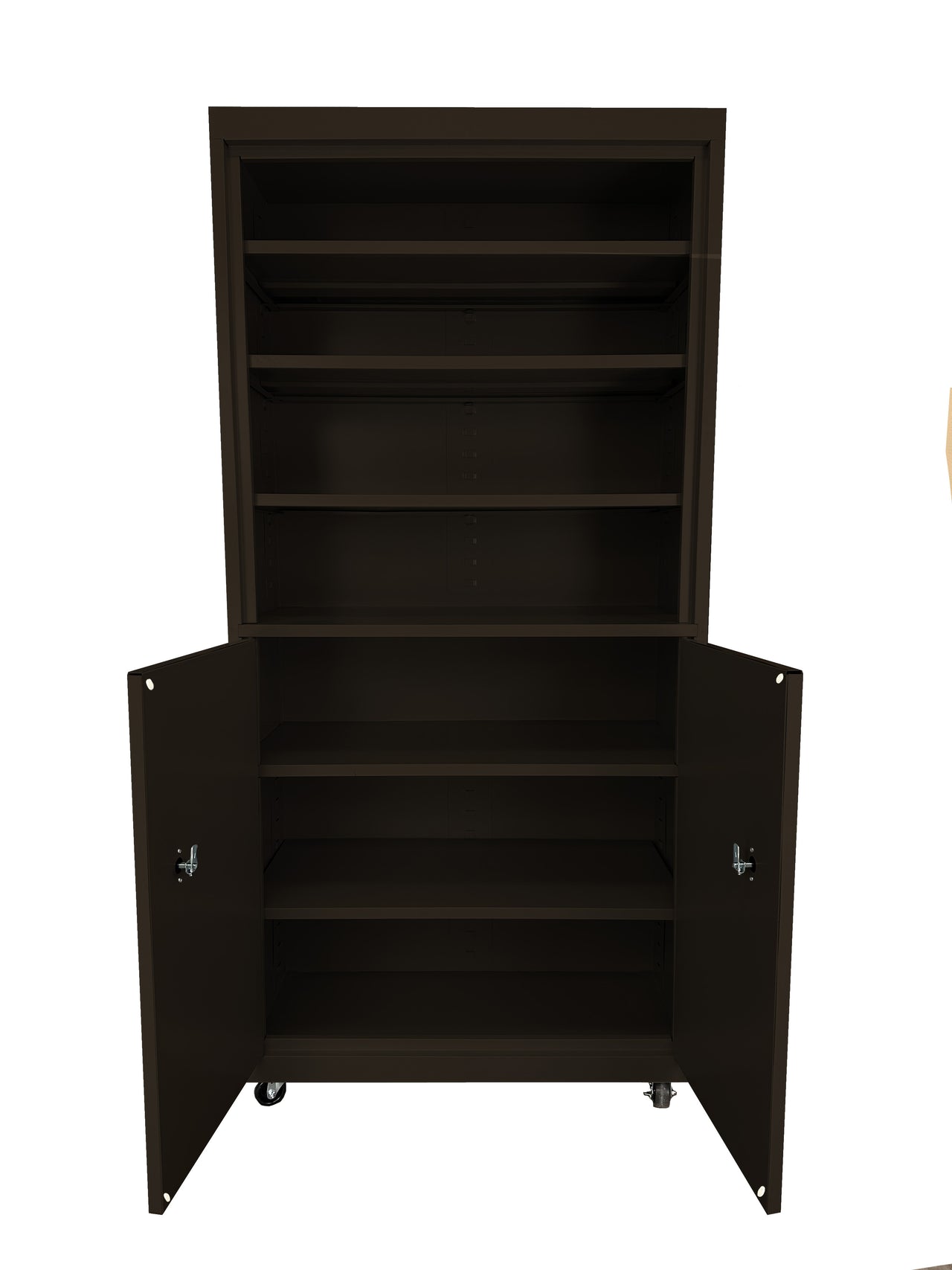 Steel Cabinets USA Mobile Cabinet For Multi Purpose Storage - 36x18x78 Espresso