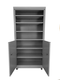 Thumbnail for Steel Cabinets USA Mobile Cabinet For Multi Purpose Storage - 36x18x78 Gray