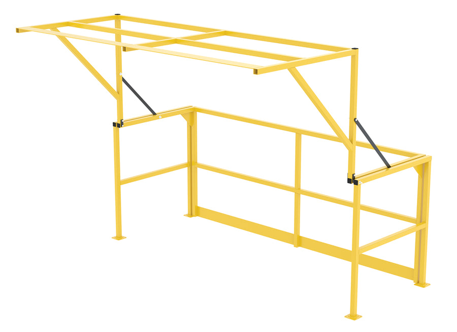 MEZZANINE SAFETY DOUBLE WIDE GATE