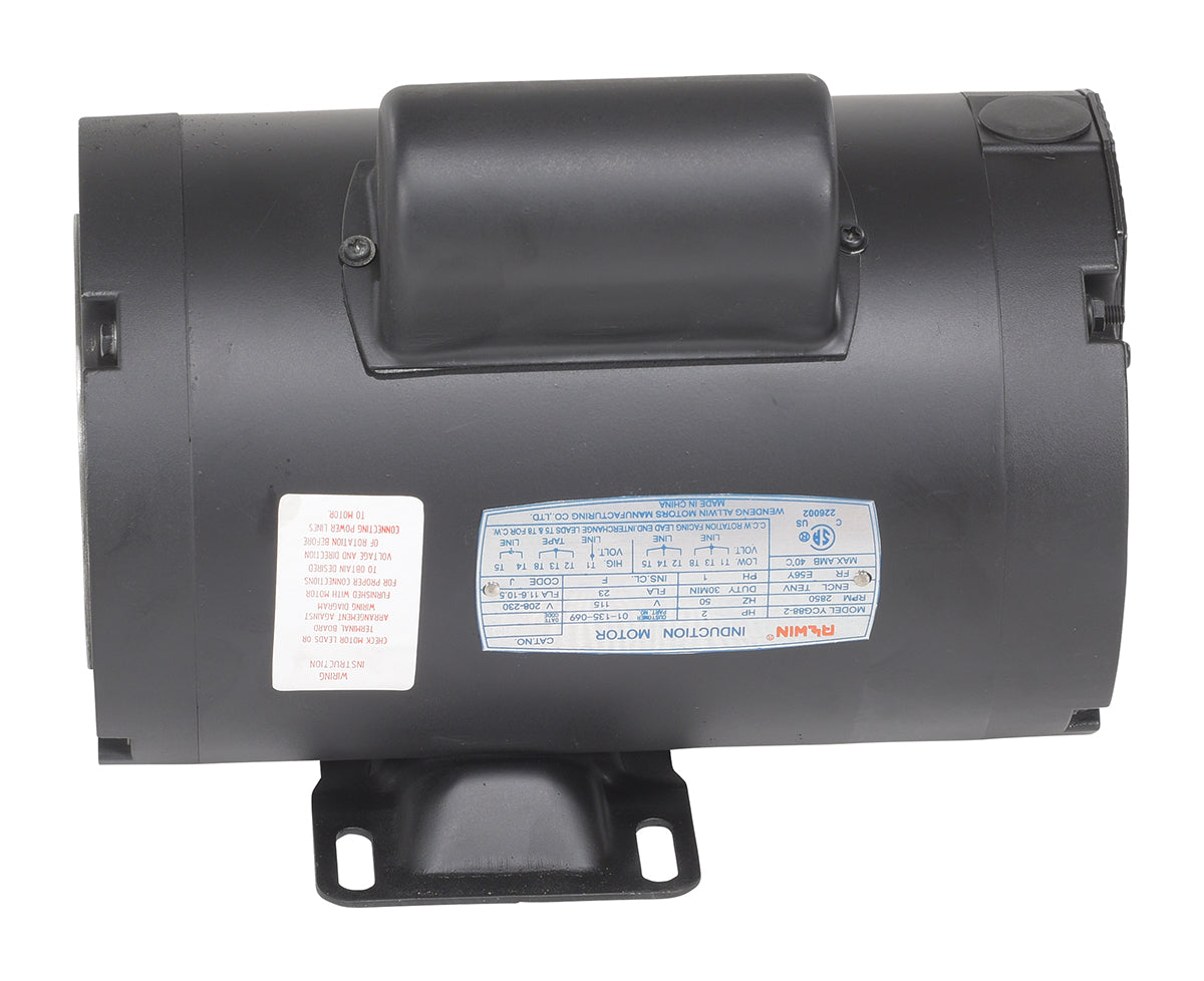 SINGLE PHASE 3/4 OR 2 HORSE POWER MOTOR - Model MOTOR50HZ2HP