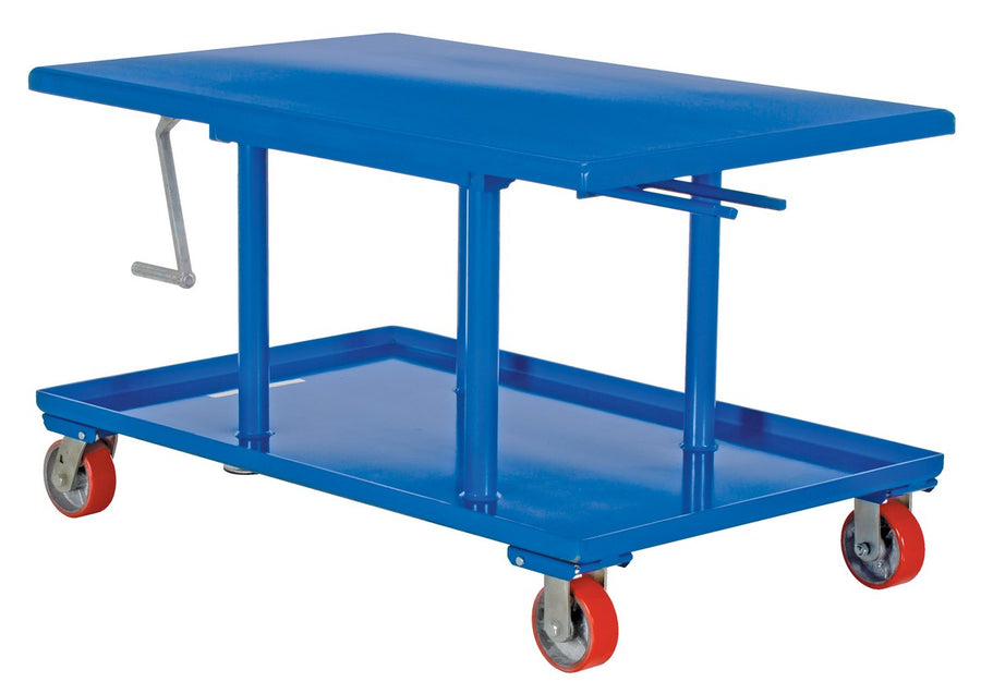24" X 42" High Profile Portable Mechanical Post Lift Table