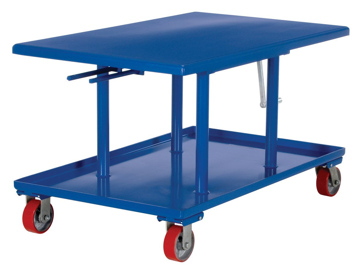 30" X 48" High Profile Portable Mechanical Post Lift Table