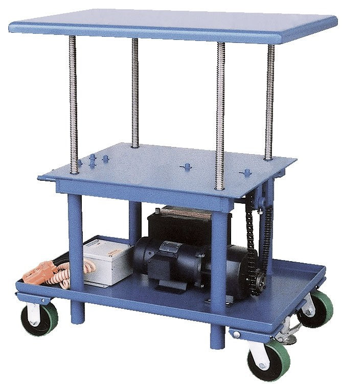 LOW PROFILE DC POWER POST TABLE 30 X 60 - Model MT3060LPDC