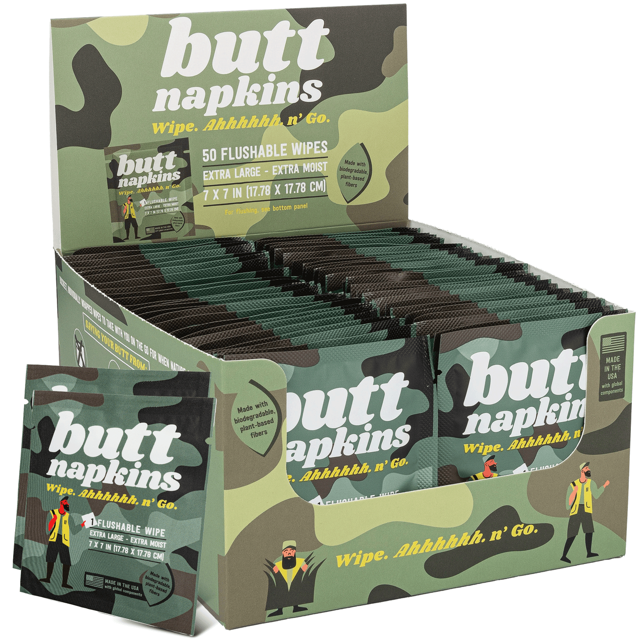 Hunting Butt Napkins (50 Pack)
