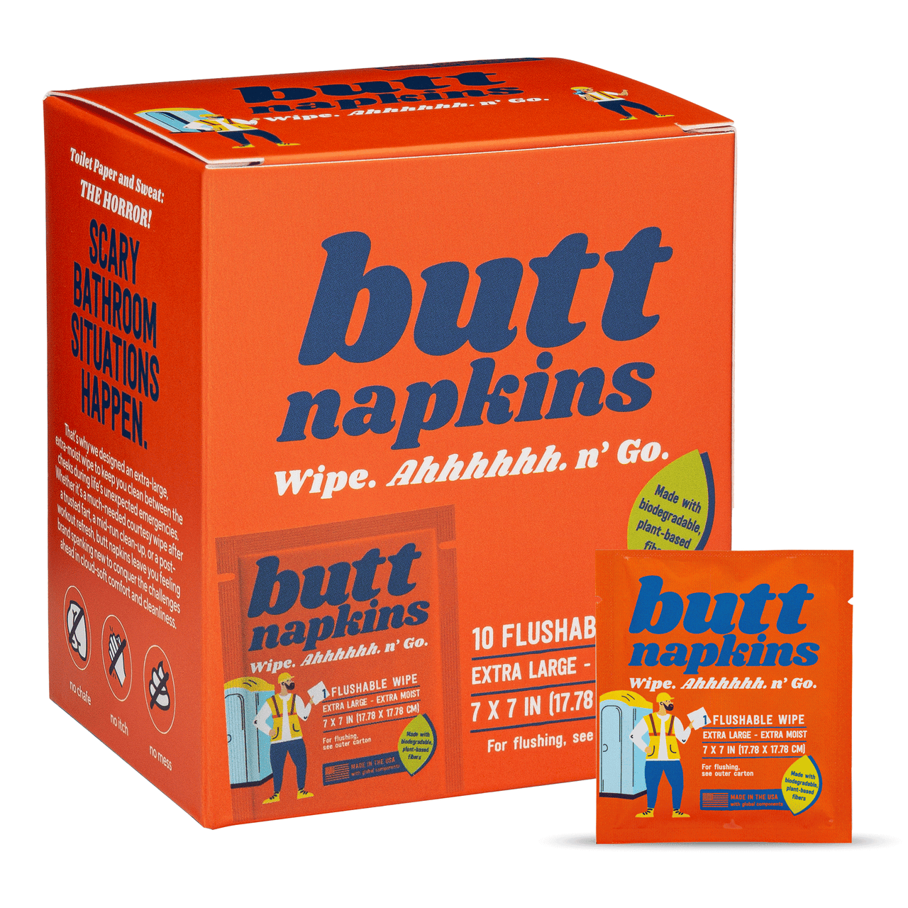 Industrial Butt Napkins (10 Pack)