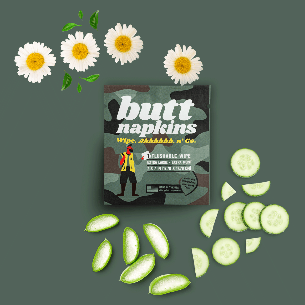 Hunting Butt Napkins (5 Pack)