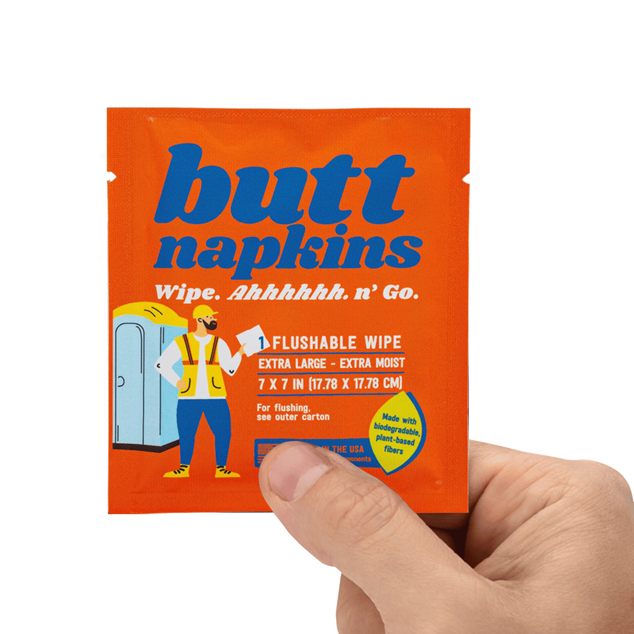 Industrial Butt Napkins (50 Pack)