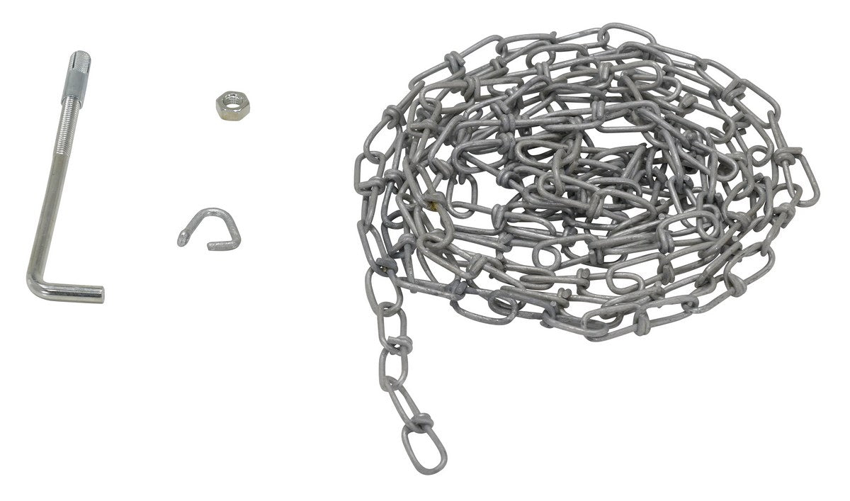 DOUBLE LOOP COIL CHAIN W/HANGER 15 FT