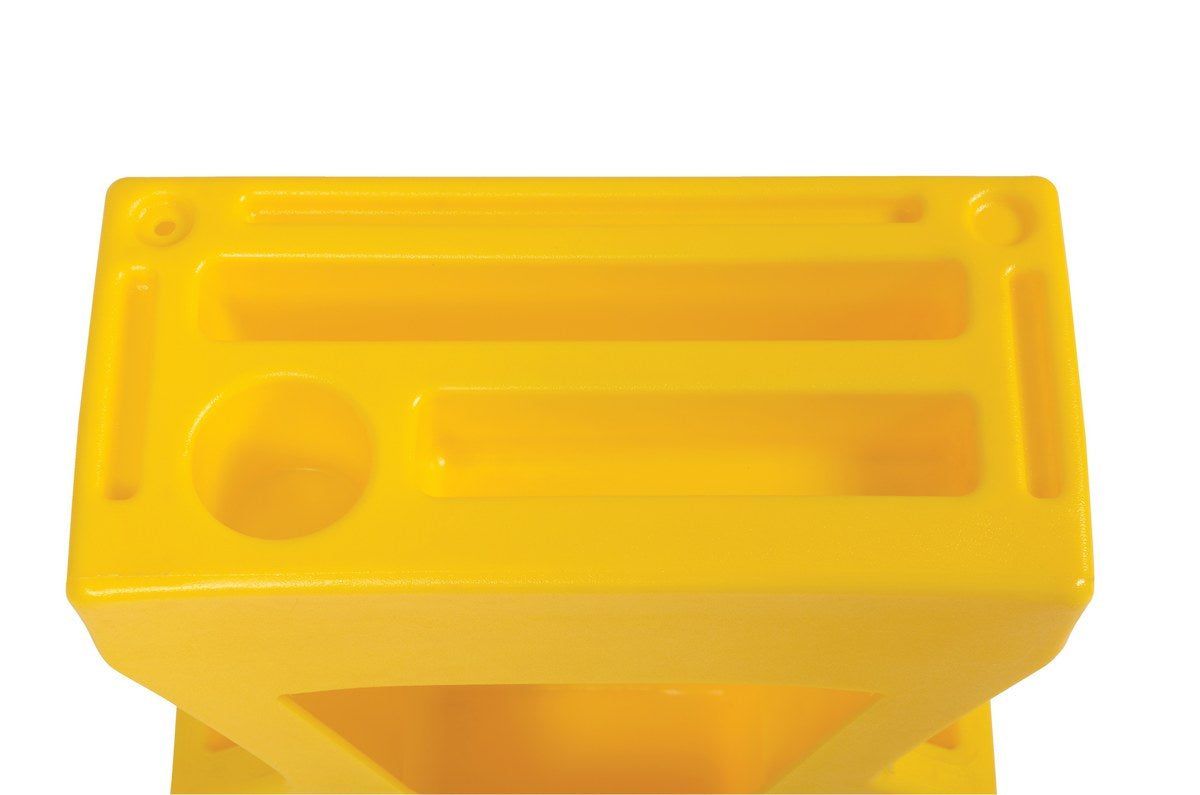 YELLOW ECONOMICAL PALLET TRUCK CADDY