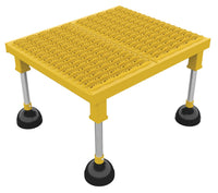 Thumbnail for PORTABLE ADJ STAND 19X24 HIGH SERRATED - Model PAHW-H-1924