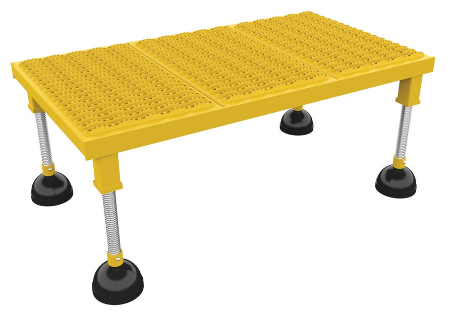 PORTABLE ADJ STAND 19X36 HIGH SERRATED - Model PAHW-H-1936