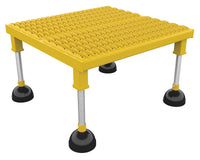 Thumbnail for PORTABLE ADJ STAND 24X24 HIGH SERRATED - Model PAHW-H-2424