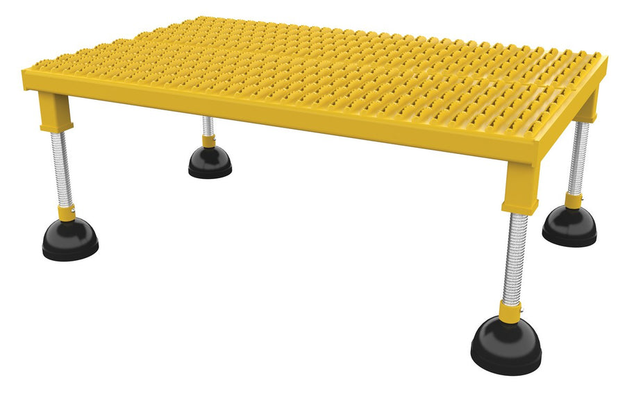 PORTABLE ADJ STAND 24X36 HIGH SERRATED - Model PAHW-H-2436