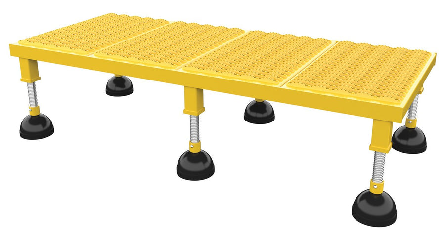 PORTABLE ADJ STAND 19X48 LOW SERRATED - Model PAHW-L-1948