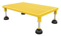 Thumbnail for PORTABLE ADJ STAND 24X36 LOW SERRATED - Model PAHW-L-2436