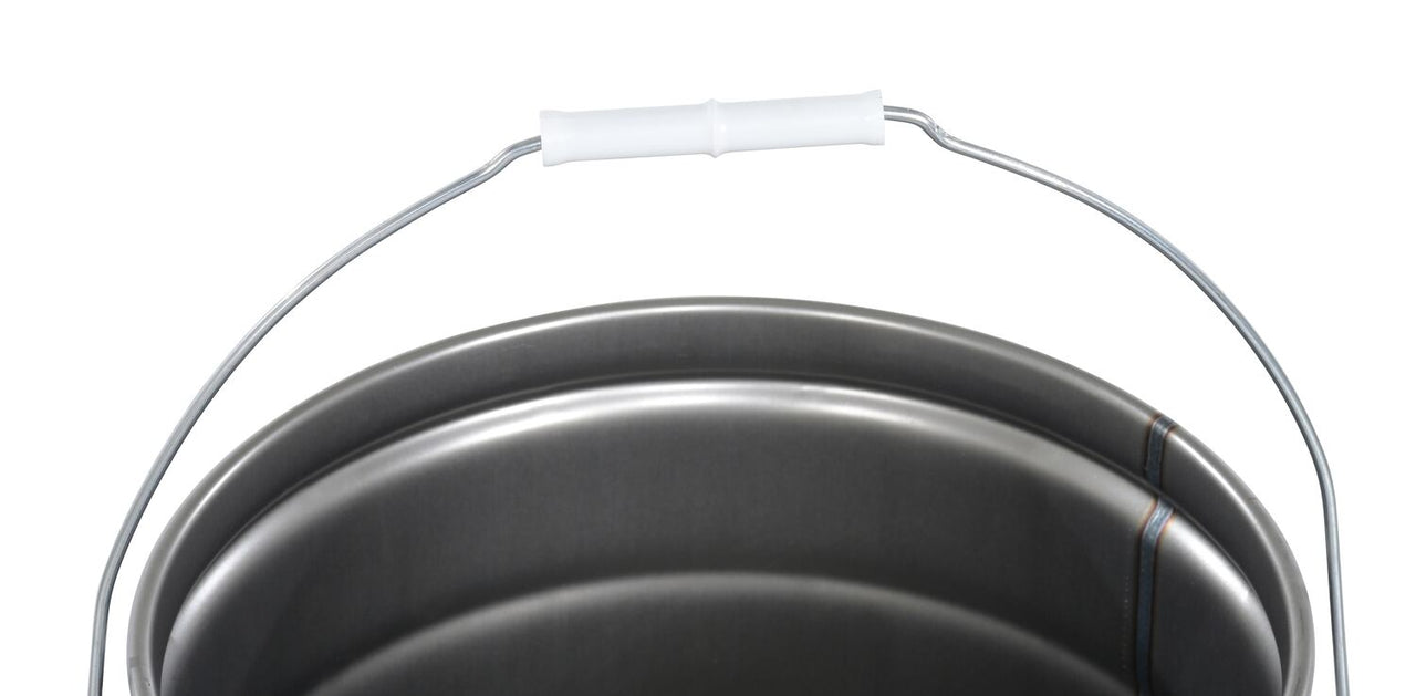 UN Rated Steel Pail - Black - 5 Gallon