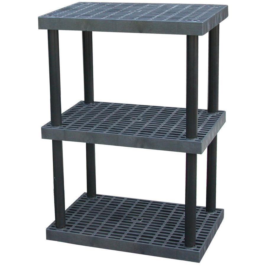PLASTIC BULK SHELF & STORAGE 36X24 3 SHELF - Model PBSS-3624-3